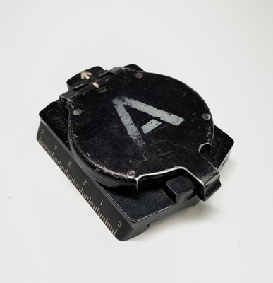 Lot 541 - A German Third Reich marching compass, by CLK,...