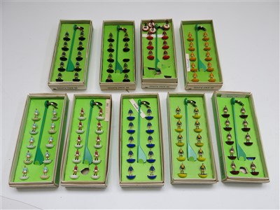 Lot 68 - A collection of Subbuteo, including nine boxed...
