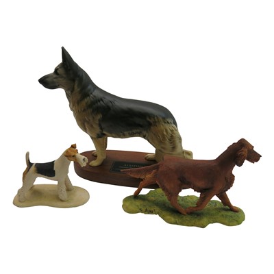 Lot 908 - A Beswick Connoisseur Model of an Alsatian,...