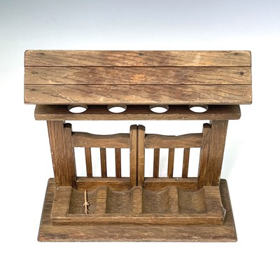 Lot 172 - An unusual 1920s oak trinket box modelled as a...
