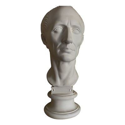 Lot 142 - A British museum plaster bust, height 47cm.