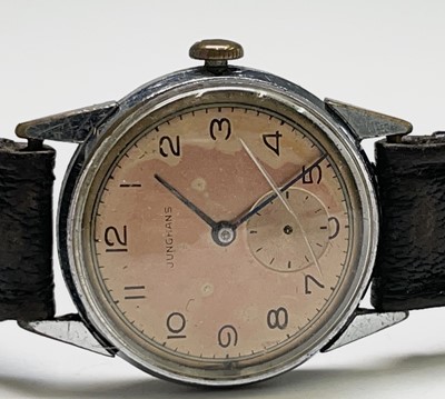 Lot 239 A Junghans watch with cal. 80 movement in