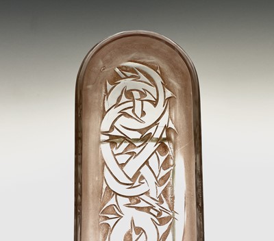 Lot 949 - A Rene Lalique 'Epines' glass dish, circa 1920,...