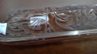 Lot 949 - A Rene Lalique 'Epines' glass dish, circa 1920,...