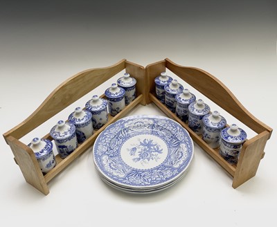 Lot 944 - The Spode Blue Room Collection - A set of six...