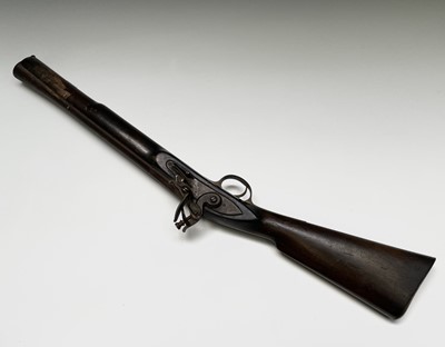 Lot 237 - A reproduction flintlock blunderbuss, with...