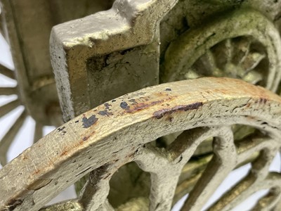 Lot 259 - A pair of decorative cast iron model cannon,...