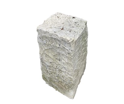 Lot 621 - A limestone staddle stone base. Approx. height...