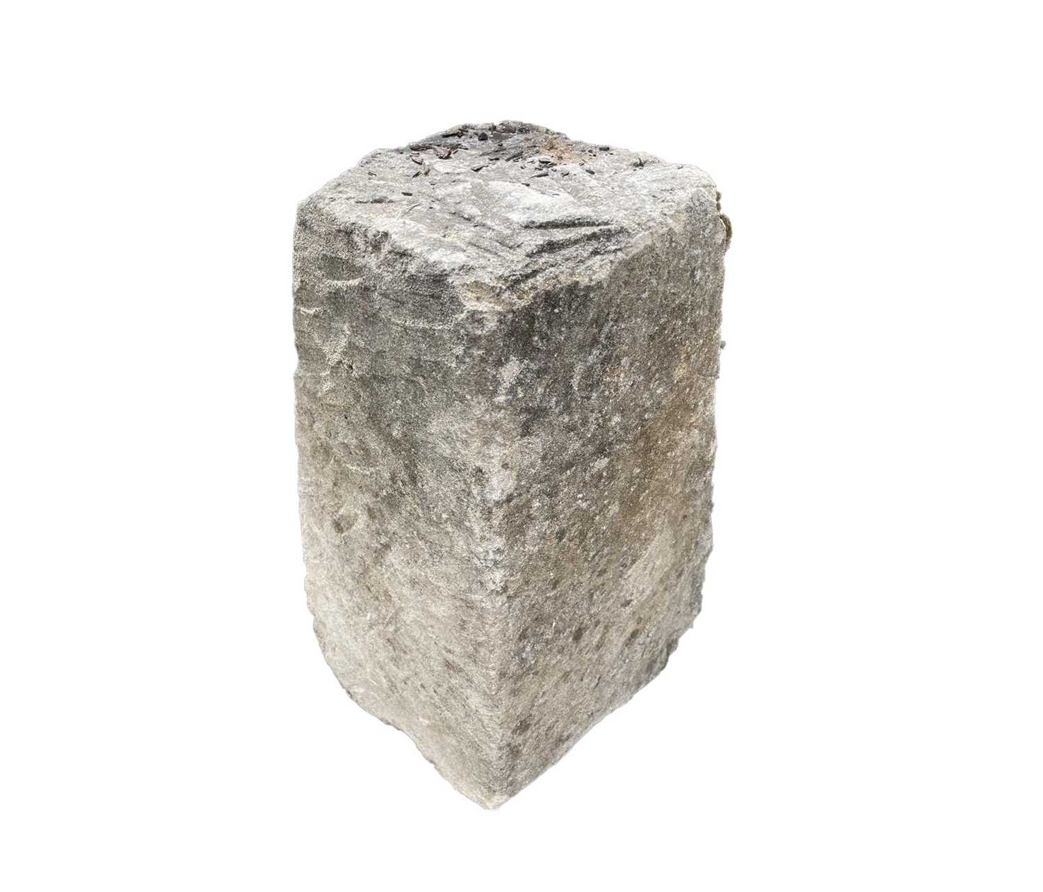 Lot 627 - A limestone staddle stone base. Approx. height...