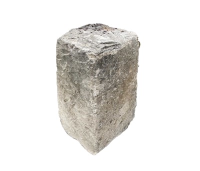 Lot 623 - A limestone staddle stone base. Approx. height...