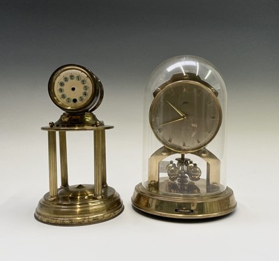 Lot 2912 - A German Schatz & Sons 1000 day brass torsion...