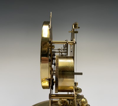 Lot 2912 - A German Schatz & Sons 1000 day brass torsion...