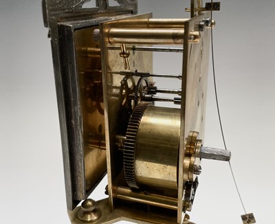 Lot 2917 - A Jahresuhrenfabrik 400 day torsion clock,...