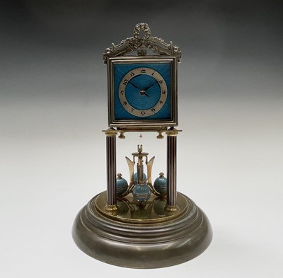 Lot 2917 - A Jahresuhrenfabrik 400 day torsion clock,...