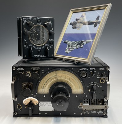 Lot 126 - An Air Ministry radio receiver from a...