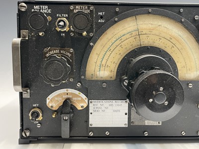 Lot 126 - An Air Ministry radio receiver from a...