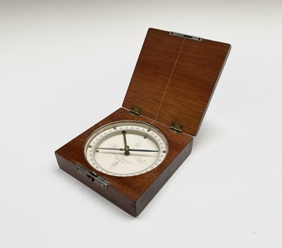Lot 568 - A pocket sextant, by Francis Barker & Son, in...