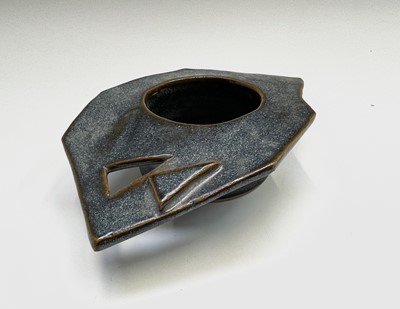 Lot 24 - A Chelsea studio pottery dish, incised and...