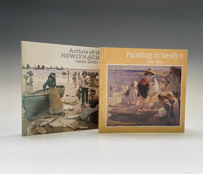 Lot 1373 - Newlyn School two publications: 'Painting in...