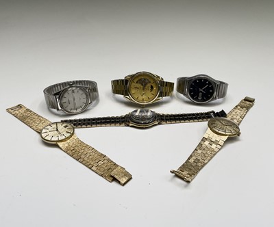 Lot 127 - Six gentleman's wristwatches.