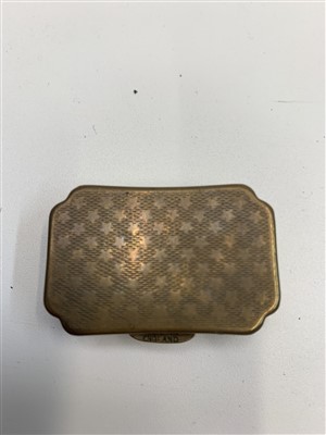 Lot 706 - A Chinese brass tray, two Persian niello...