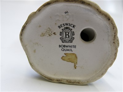Lot 903 - A Beswick Bobwhite Quail, model no. 291,...