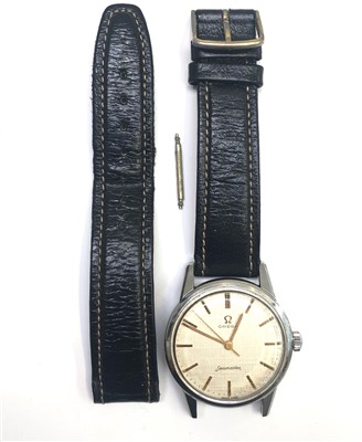 Lot 2636 - An Omega Seamaster gentleman's stainless steel...