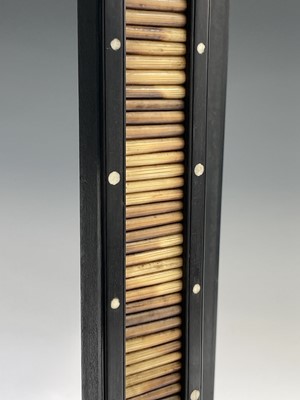 Lot 1008 - A Ceylonese porcupine quill and specimen wood...