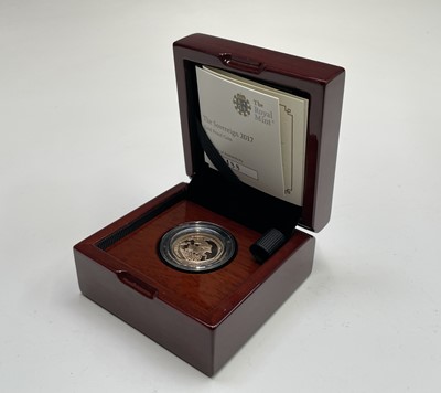 Lot 23 - 2017 200th Anniversary gold sovereign, with...