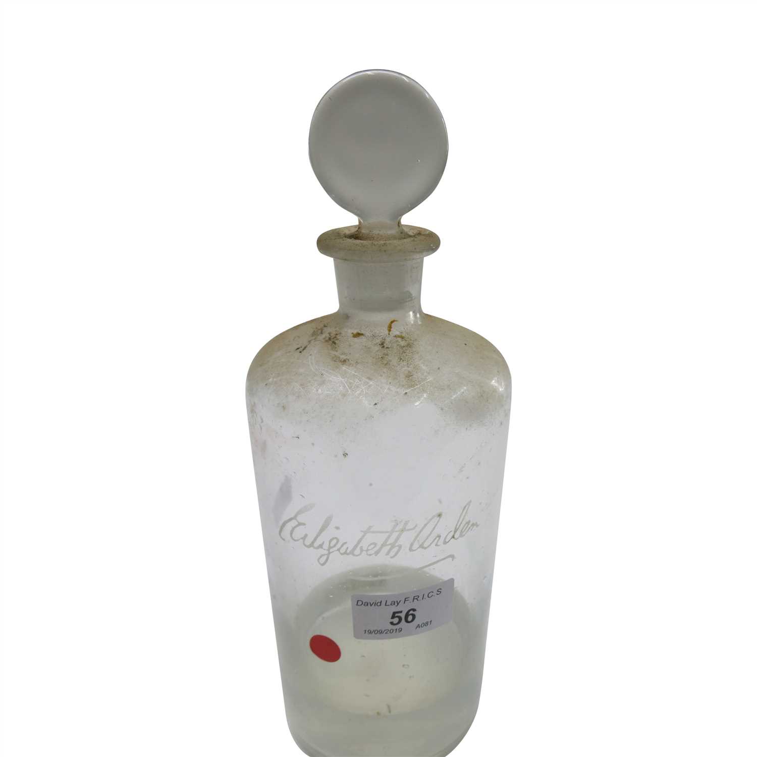 Lot 56 - An early 20th century Elizabeth Arden glass...