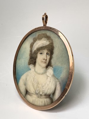 Lot 334 - Attributed to George Engleheart (1750-1829)...