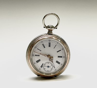 Lot 175 - Four open face keywind pocket watches one...