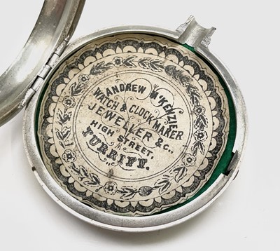 Lot 292 - A pair cased silver pocket watch by Andrew...