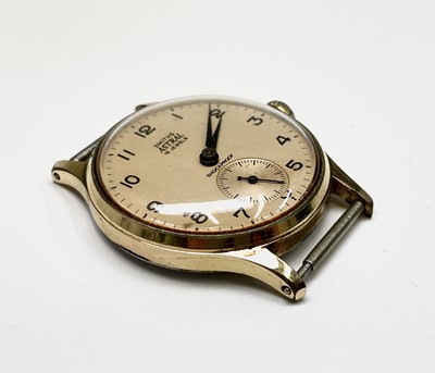 Lot 30 - A small silver half-hunter cased pocket watch...