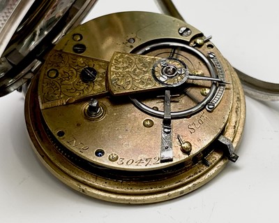 Lot 75 - Three Victorian key wind silver pocket watches....
