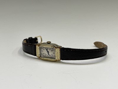 Lot 119 - Nine ladies wrist watches one cased in 9ct...