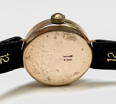 Lot 51 - Seven ladies gold cased wrist watches.