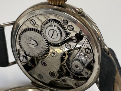 Lot 47 - Ten ladies silver cased wristwatches.