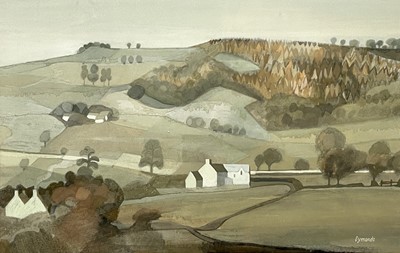 Lot 102 - Ken SYMONDS (1927-2010) Dorset Landscape Nr...