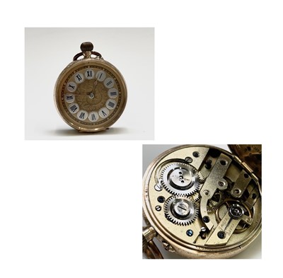 Lot 159 - Four 14ct gold cased keyless watches each with...
