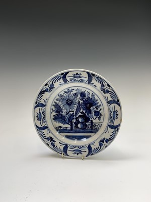 Lot 234 - A Dutch Delft pottery dish, 18th century,...