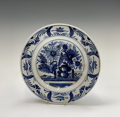 Lot 234 - A Dutch Delft pottery dish, 18th century,...