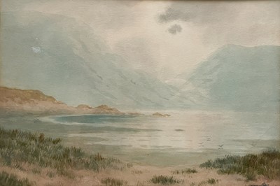 Lot 586 - Douglas ALEXANDER (1871-1945) Misty Day,...