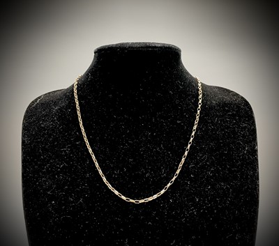 Lot 76 - Modern 9ct gold chains 30.4gm