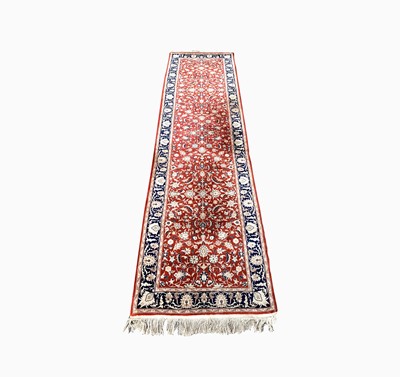 Lot 471 - A North West Persian runner, with an all over...