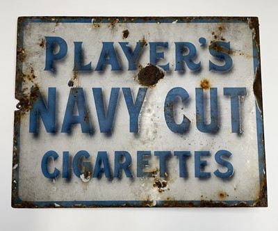 Lot 158 - Advertising - A 'Players Navy Cut...