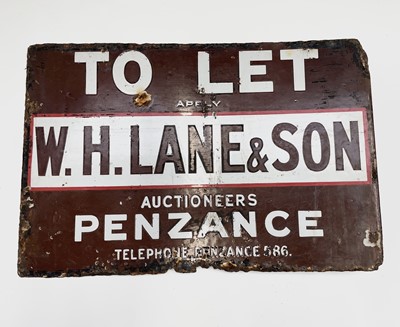 Lot 159 - South West Interest/Advertising - A 'W.H. Lane...