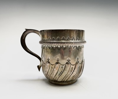 Lot 430 - A late Victorian silver mug by Goldsmiths &...