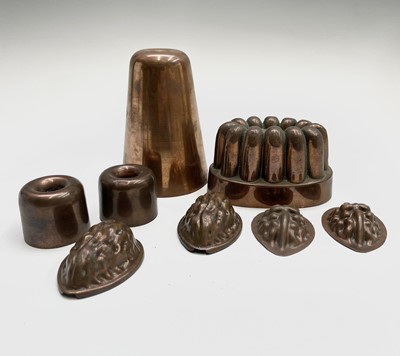 Lot 354 - A H.Benham & Co, 1915 copper jelly mould,...