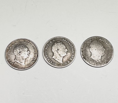 Lot 26 - Great Britain Silver 3d - William IV to Queen...